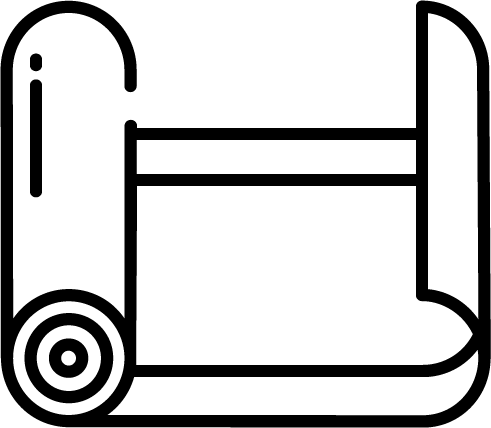 roll of carpet icon