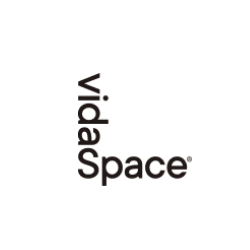 vidaspace written in an L shape